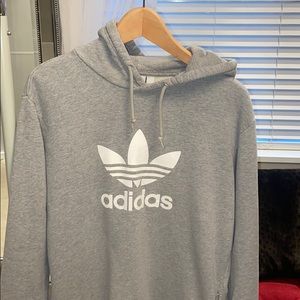 Gray Adidas sweatshirt